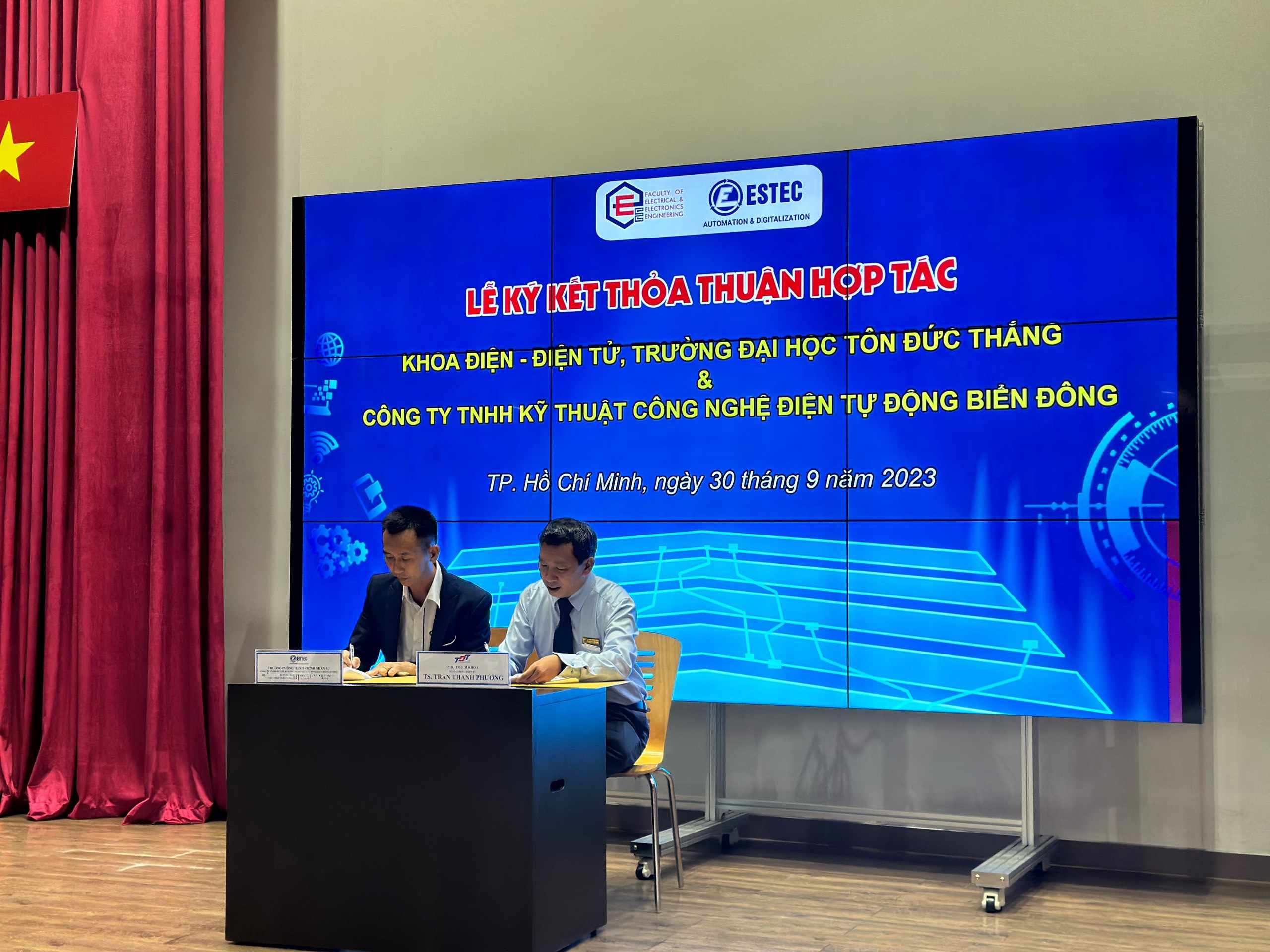 ESTEC SPONSORED EQUIPMENT FOR THE FACULTY OF ELECTRICAL - ELECTRONICS