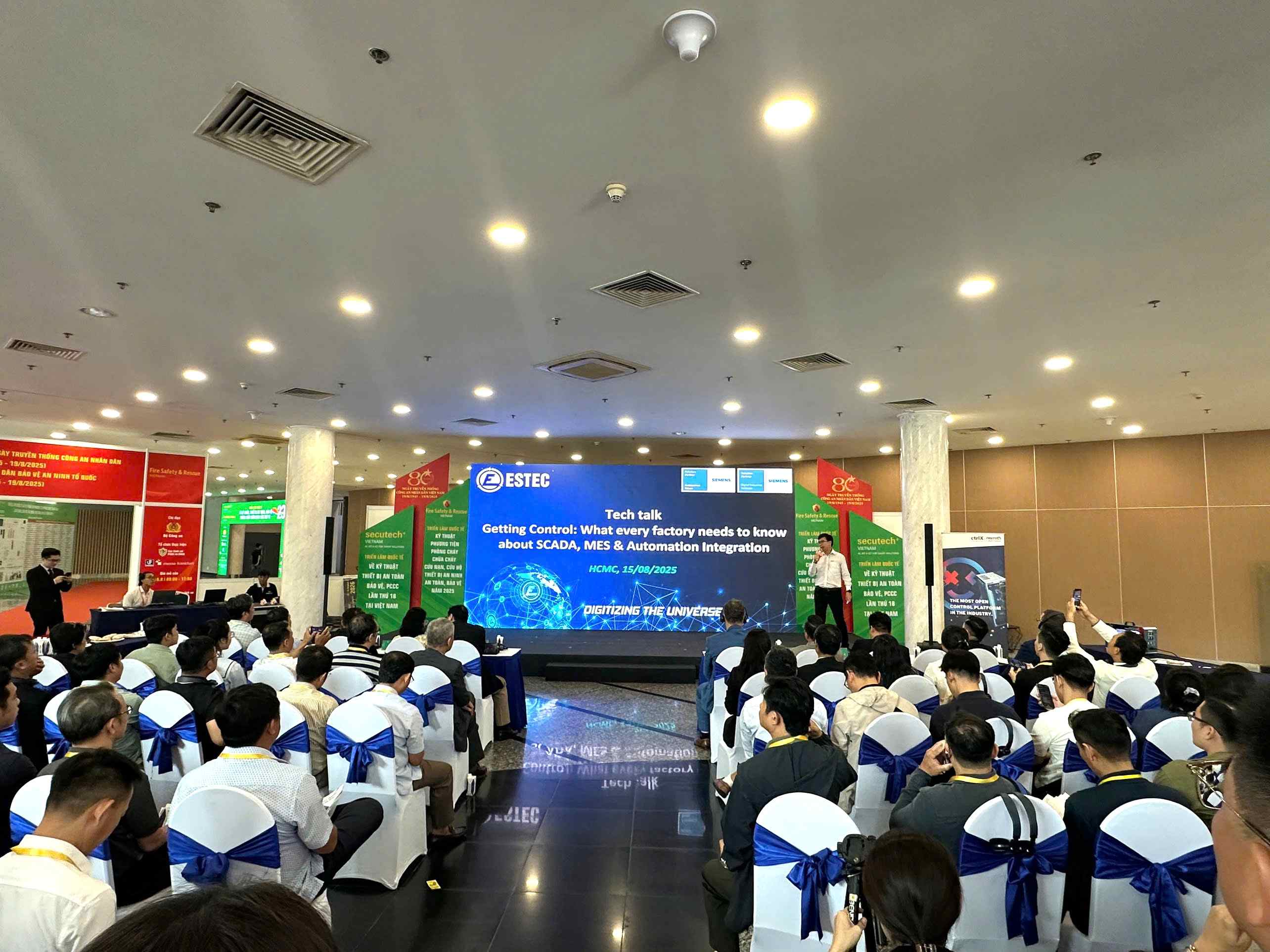 ESTEC CHIA SẺ GIẢI PHÁP LÀM CHỦ HỆ THỐNG ĐIỀU KHIỂN TẠI TRIỂN LÃM SECUTECH VIETNAM 2025
