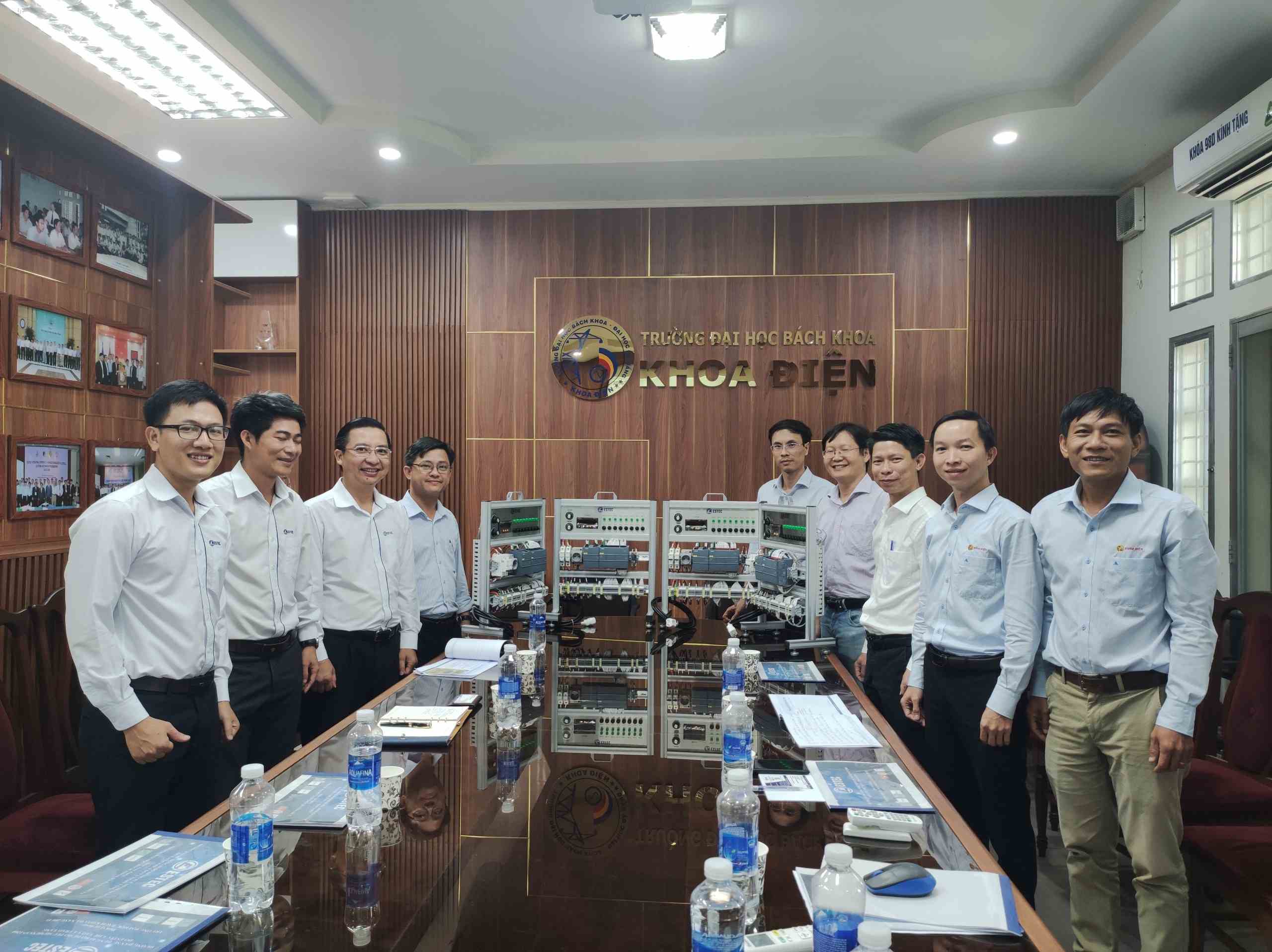 ESTEC TÀI TRỢ THIẾT BỊ TỰ ĐỘNG HÓA CHO CÁC TRƯỜNG CAO ĐẲNG, ĐẠI HỌC